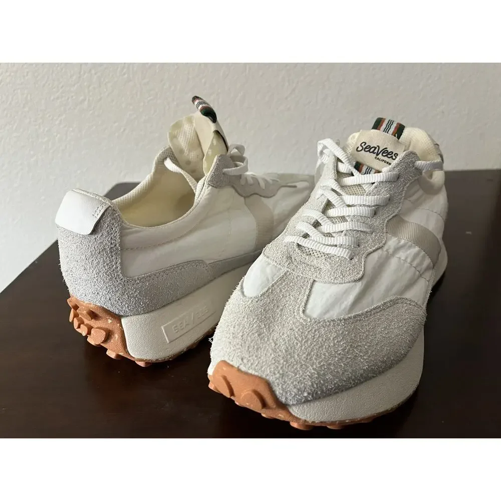 SeaVees Acorn Trainer White Clay Retro Low Top Shoes Sneakers Mens Size 12
